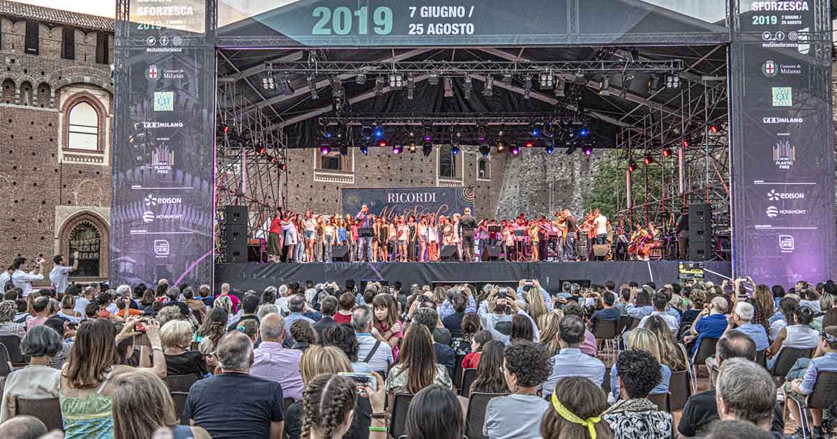 Al momento stai visualizzando Estate Sforzesca: Ricordi Music School tra i protagonisti