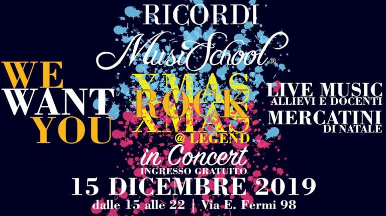 Scopri di più sull'articolo Festa di Natale al Legend Club Milano: 15 Dicembre