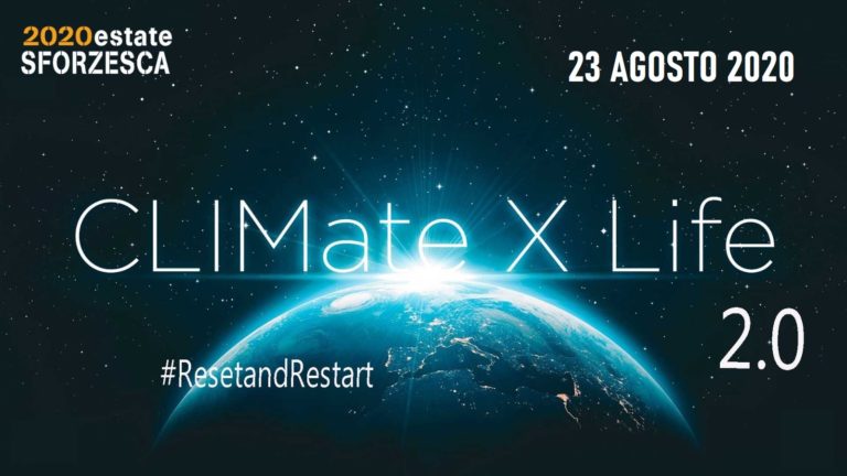 Scopri di più sull'articolo Climate x Life: 23 Agosto 2020 al Castello Sforzesco