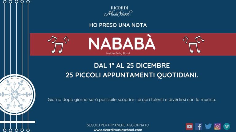 Scopri di più sull'articolo Laboratorio di Natale per bambini: Nababà