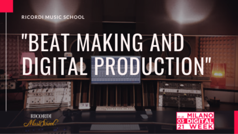 Scopri di più sull'articolo Workshop di produzione musicale – Milano Digital Week 2021