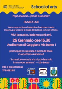 Scopri di più sull'articolo Family Lab Gaggiano 25/01