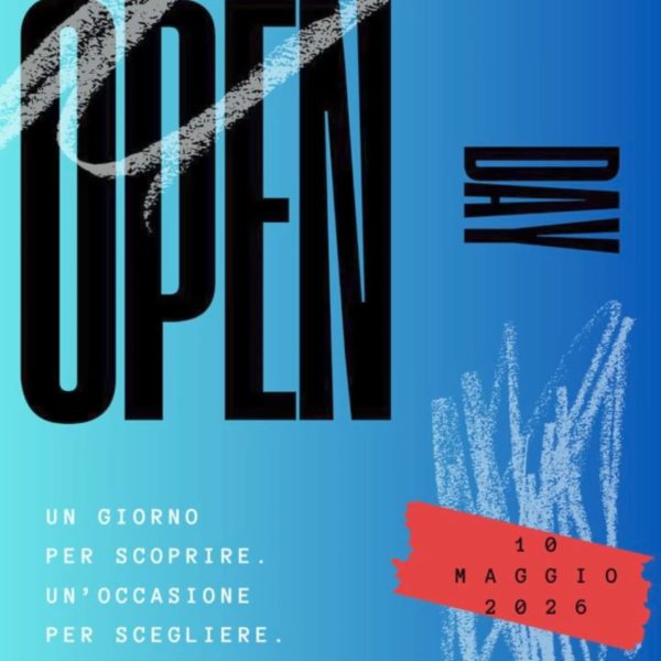 open day 10 maggio