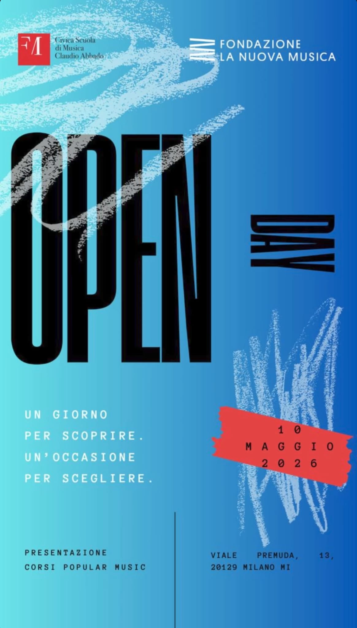 Al momento stai visualizzando Imperdibile OPEN DAY 10/05: Un giorno per scoprire, un’occasione per scegliere