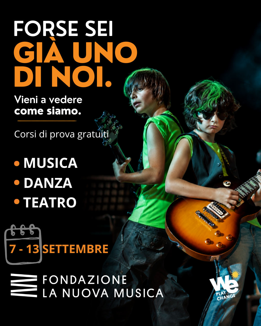 Al momento stai visualizzando Speciale OPEN WEEK 2026: un incontro essenziale per la tua voglia di musica